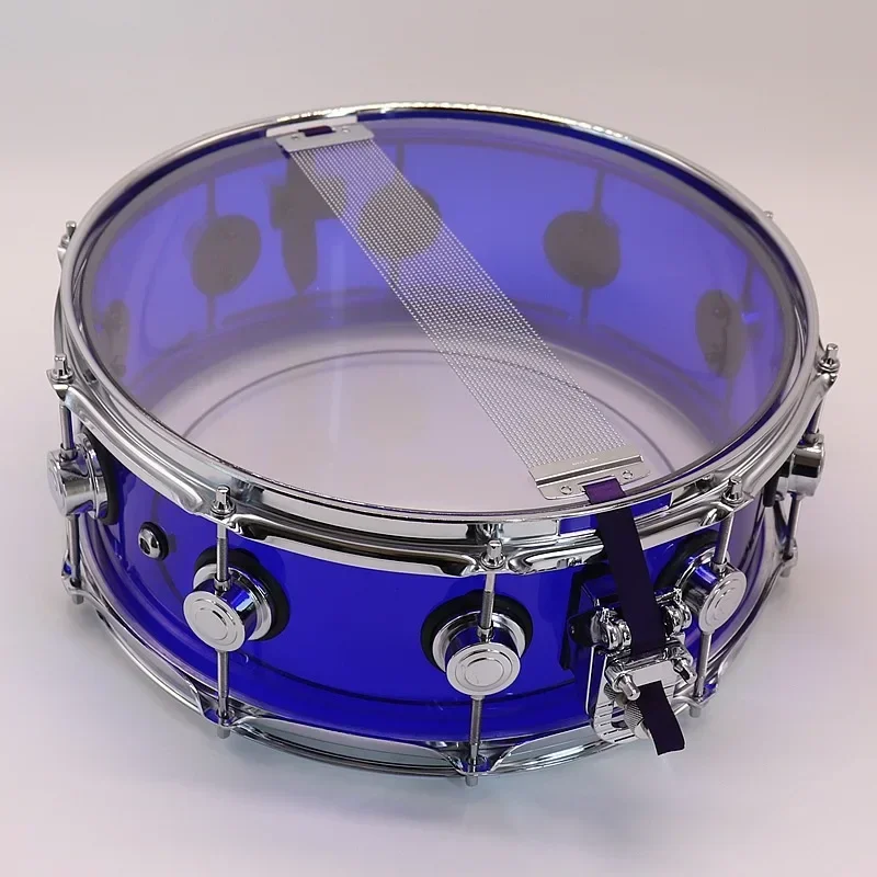 High Quality 14X5.5 Inch Acrylic Snare Drum Musical Instrument