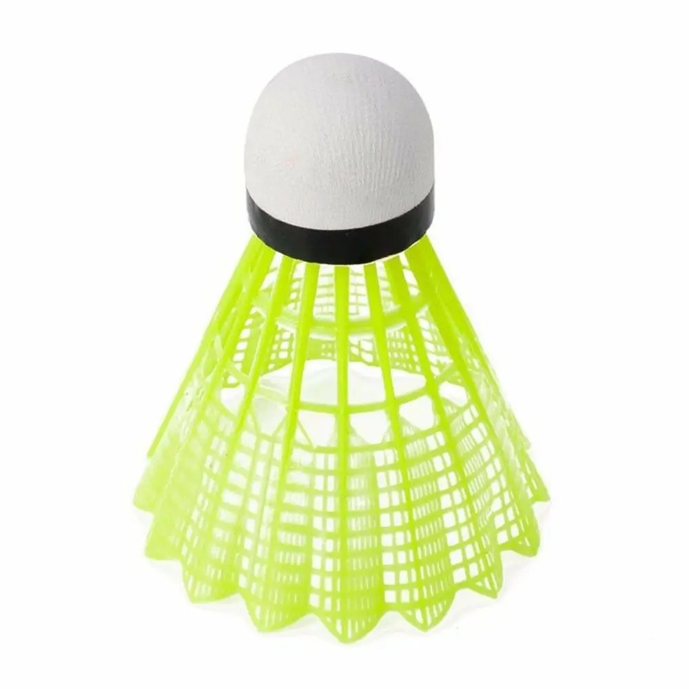 

3/6/12Pcs Indoor Durable Stable Nylon Badminton Shuttlecocks Plastic Training Balls