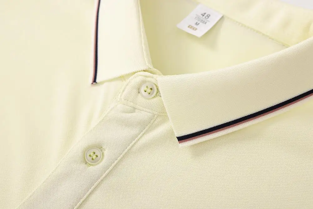 شعار مخصص قميص بولو الرجال الصيف الرجال السراويل كم التباين اللون بولو الأعمال الفاخرة الرجال تي شيرت طباعة شعار SS-6669