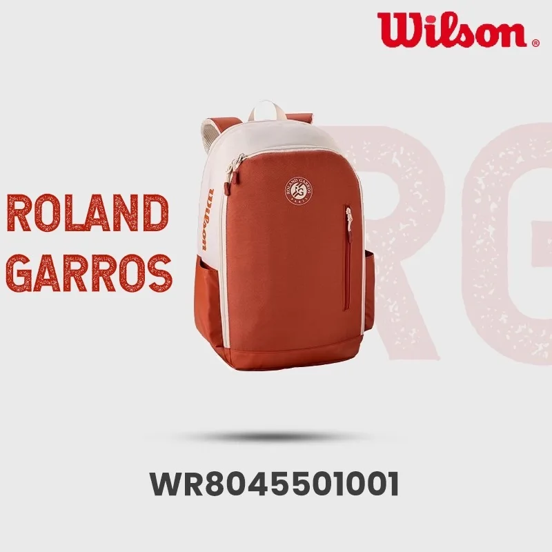 Wilson Professional Tennis Bag New French Open Joint Multi-Functional Large Capacity Shoulder Sports Backpack For Men and Women