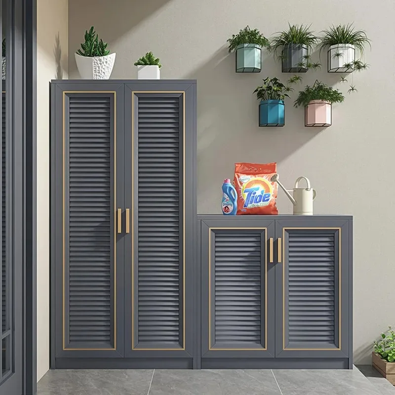 Outdoor Garden Waterproof Sunscreen Aluminum Alloy Locker