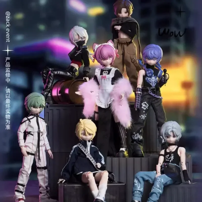 

Zack Event 8-точечная движущаяся кукла серии BJD, модные настольные украшения, глухая коробка, коллекционные игрушки, подарки