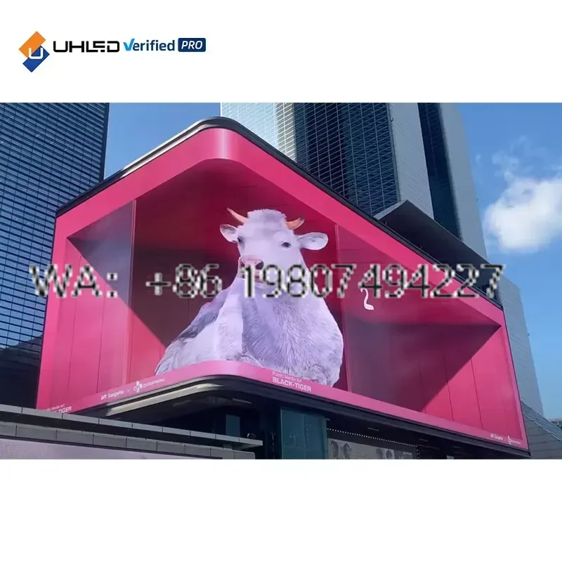 P6 6.67mm Outdoor LED Display Screen High Brightness Waterproof LED Billboard for Swimming Pool High Sunlight Environment
