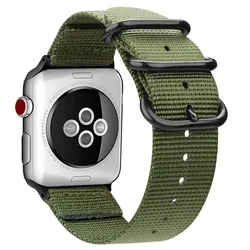 Strap For Apple watch band 44mm 40mm iWatch band 42mm 38mm Nylon bracelet strap Apple watch 4 3 5 SE 6 7 41mm 45mm