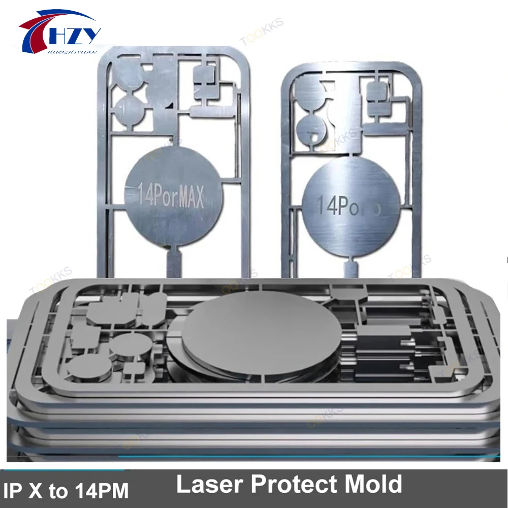 TBK For iPhone 14 13proMax Laser Protect Mold Back Cover Housing Camera Lens Protection Mould for M-Triangel Refox Laser Machine