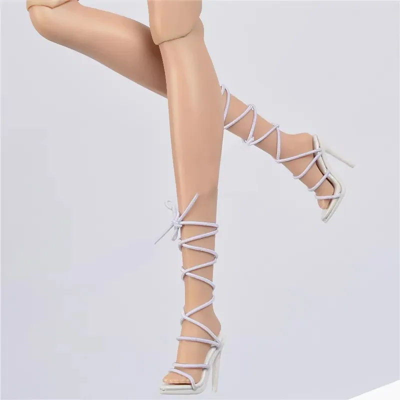 

2026 New Supermodel Doll Shoes Unique Design Fashion 1/6 Scale Doll High Heels For 30cm FR2 FR6.0 Nu.face Doll Shoes Accessories