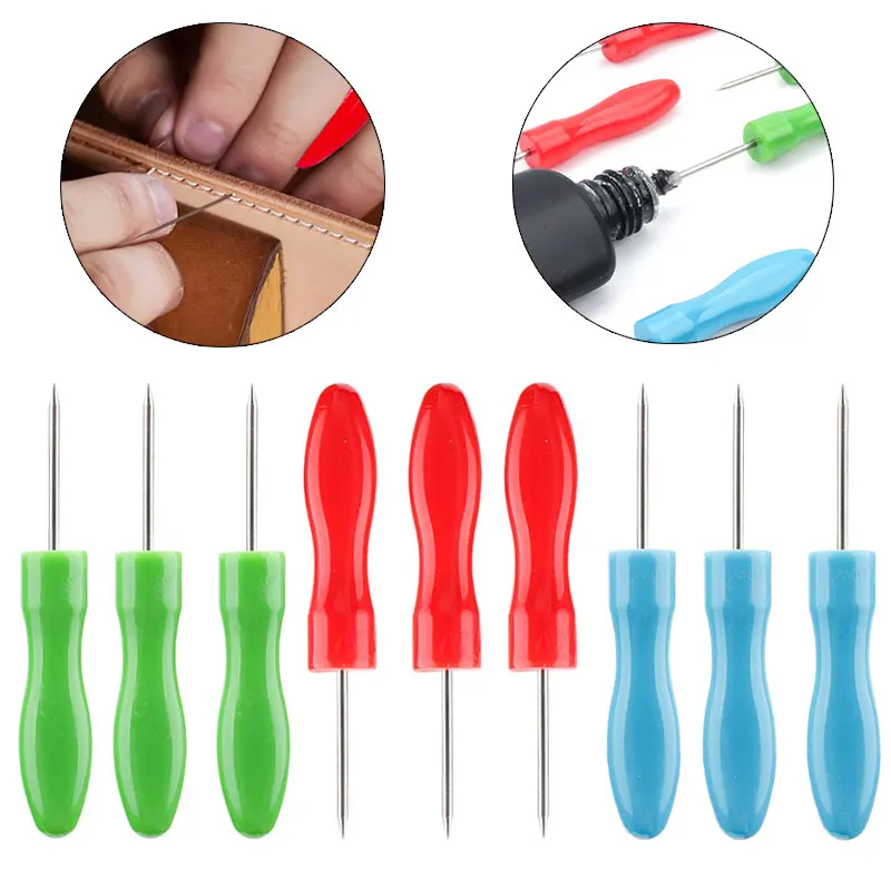 6 Pcs Eyelash Glue Bottle Blocking Needle Lash Extension Glue Mouth Head Special Plug Prevent Clogging Makeup Tool Accessories