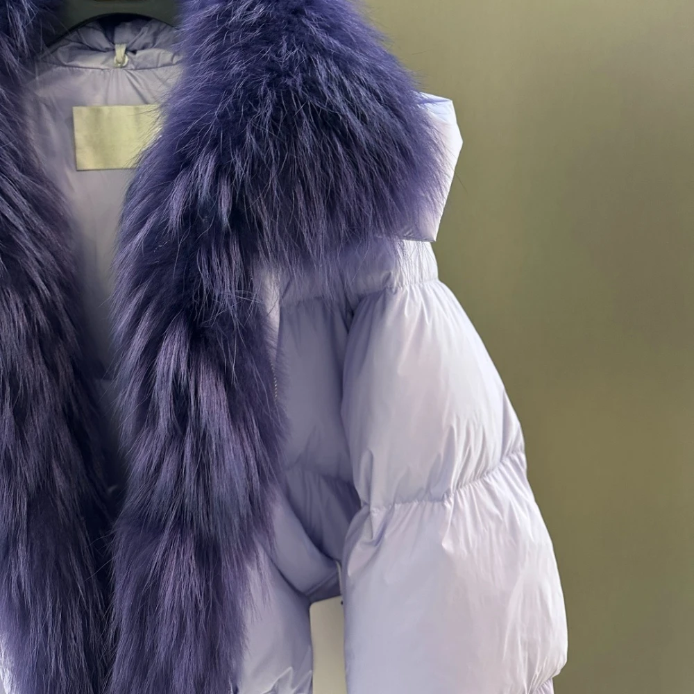 معاطف الشتاء 2025 ملابس خارجية فاخرة ذات علامة تجارية بسيطة معطف أنيق مصمم سميك ودافئ فضفاض بقلنسوة سترات طويلة للنساء #3