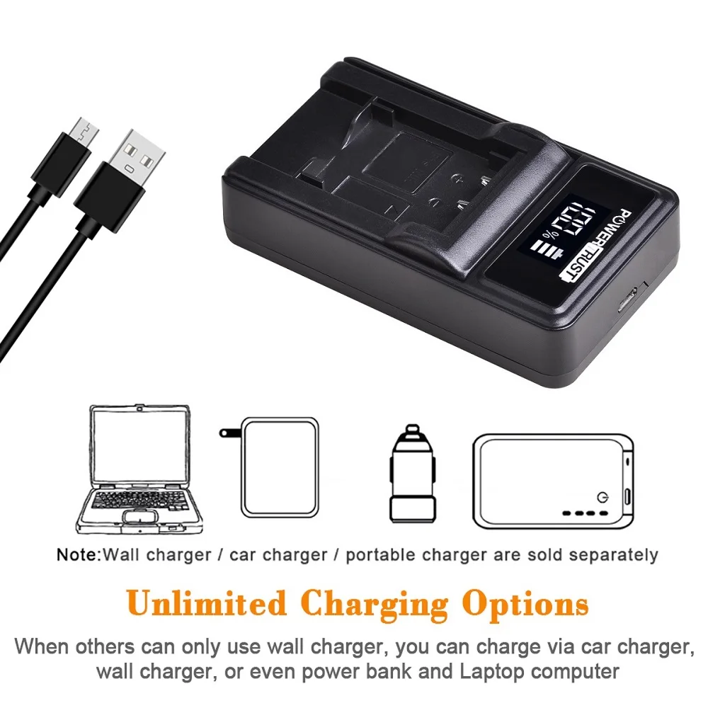 BP-1030 Battery / DC124 Charger Compatible with Samsung NX200 NX210 NX300 NX-300M NX1000 NX1100 NX2000 Camera as BP-1130