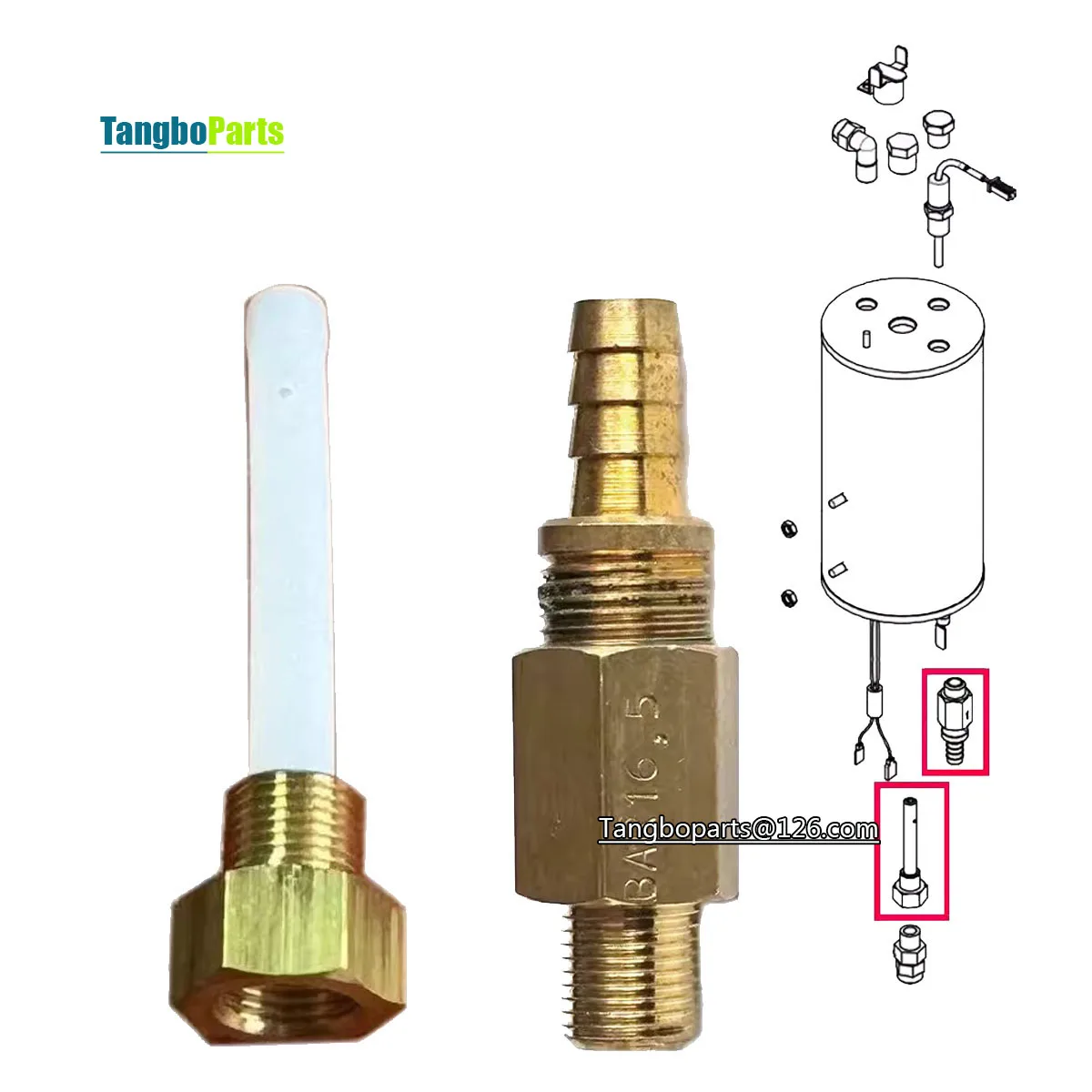 

Coffee Maker Accessories Pressurized Exhaust Suction Pipe Steam Boiler Safety Valve For NUOVA EAGLE ONE Espresso Machine