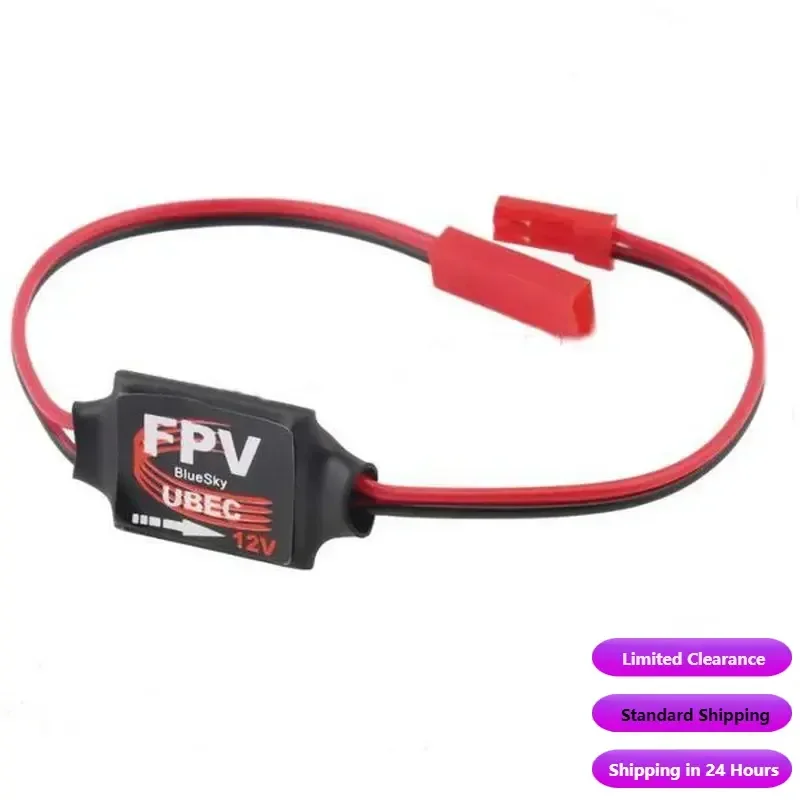 Limited Clearance DC-DC Converter ขั้นตอนลงโมดูล UBEC 3A 12V 4-6S BEC