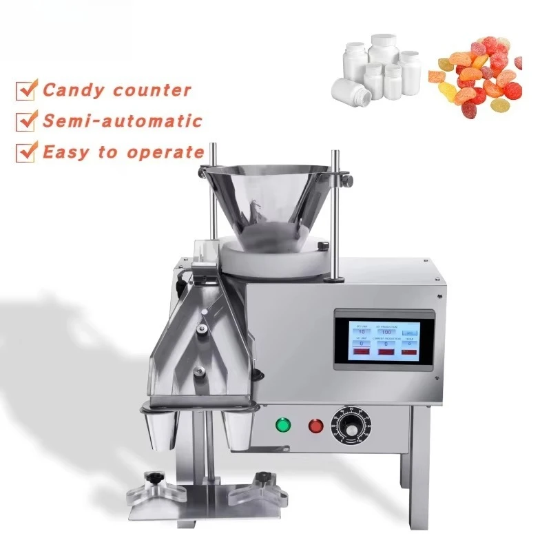Desktop small semi-automatic candy counter, chocolate bean pill counter