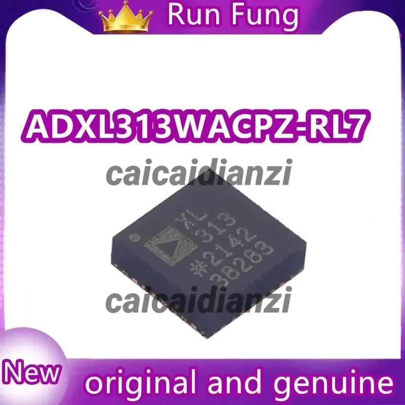 ADXL313WACPZ-RL7  ADXL313WACPZ  Accelerometer X, Y, Z Axis ±0.5g, 1g, 2g, 4g 3.125Hz ~ 1.6kHz 32-LFCSP-L  5Pcs/Lot  New Original