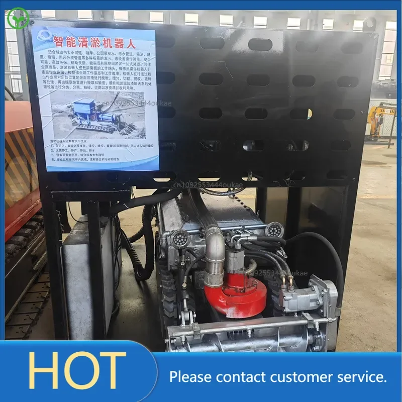 Underwater dredging intelligent crawler vehicle, sedimentation tank dredging sewage truck, underwater dredging