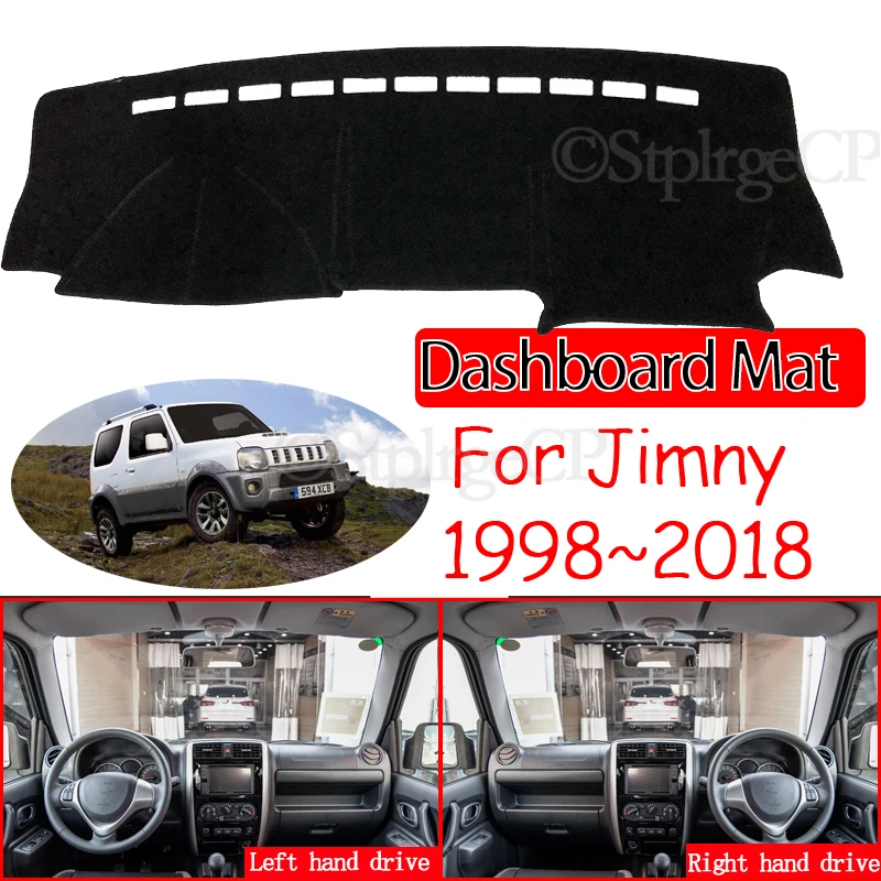 

For Suzuki Jimny 2018 2008 2009 2010 2011 2012 Car Accessories Slip Mat Dashmat Protect Carpet Dashboard Cover Pad Sunshade