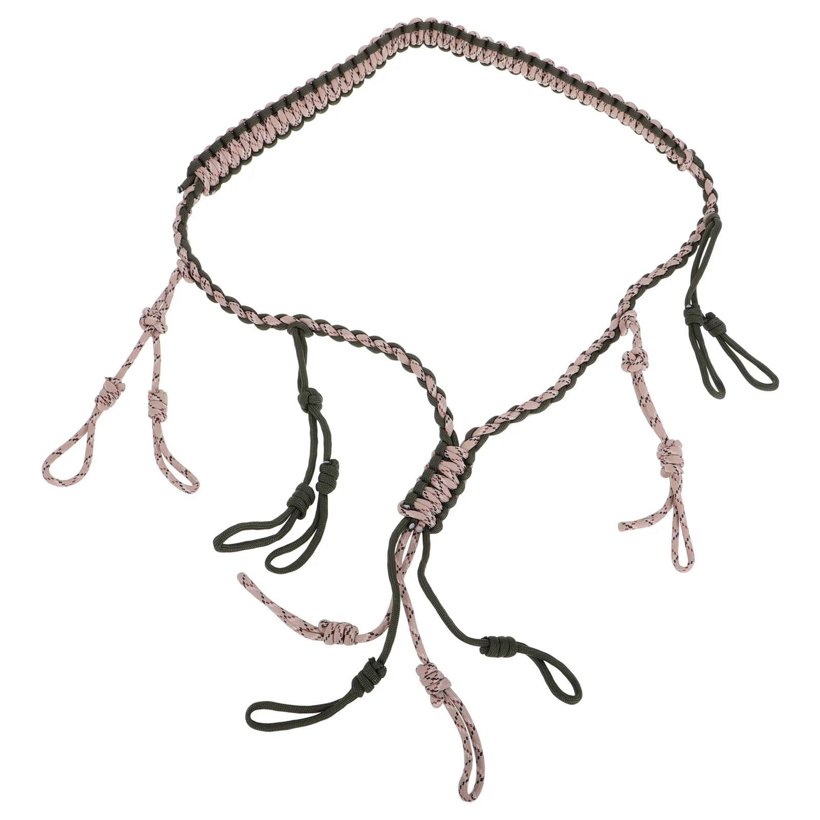 

Adjustable Camping Hanging Rope Woven Polyester for Hiking Pole Tent Gear Outdoor Sports Hanging Rope Hiking