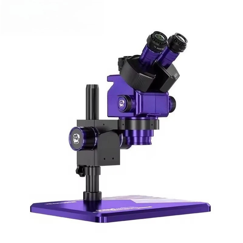 Optical jewelry microscope magnifying glass frame, diamond adjustment, inlaid mirror, multi-directional microscope 0.7X-4.5X