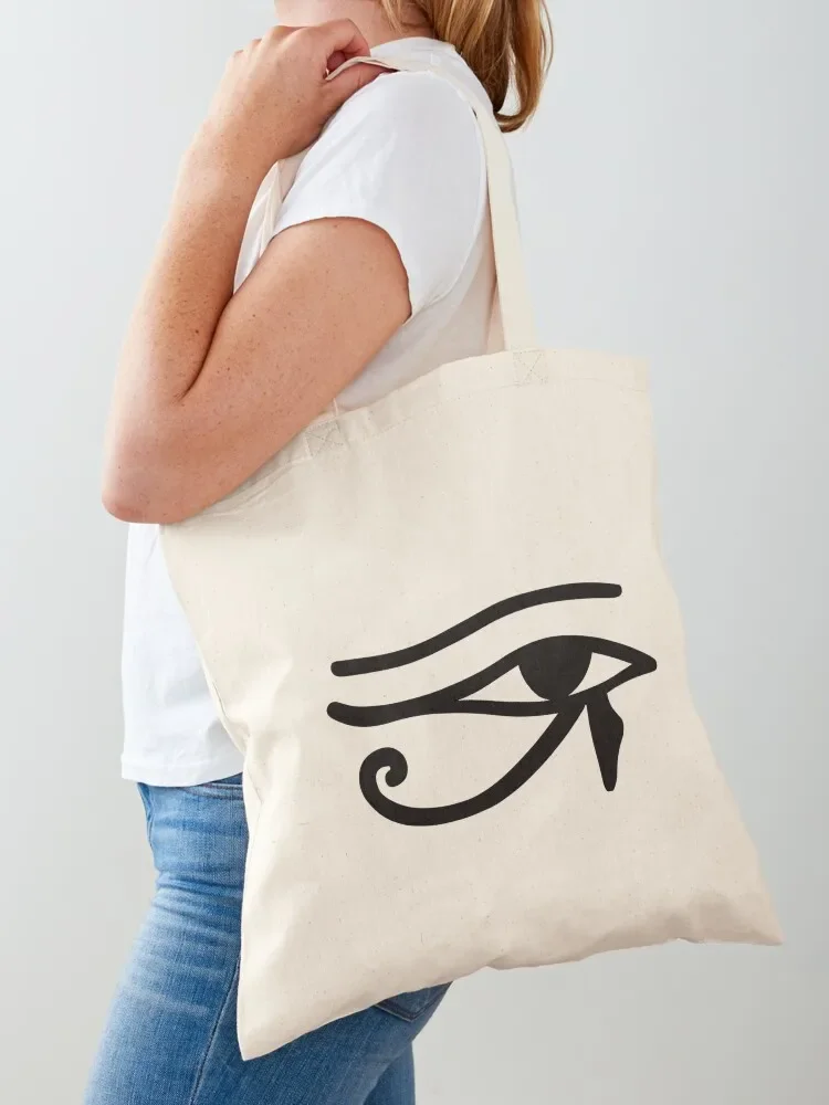 

Eye of Horus Tote Bag tote bags aesthetic shopping trolley bag custom fabric bag female
