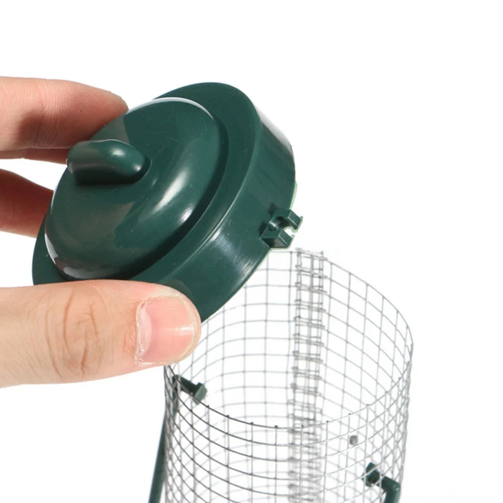 

Bird Feeder Durable Plastic Construction Transparent Tube Unique Comfort Perches Clear Housing for Backyard Bird Watching Easy