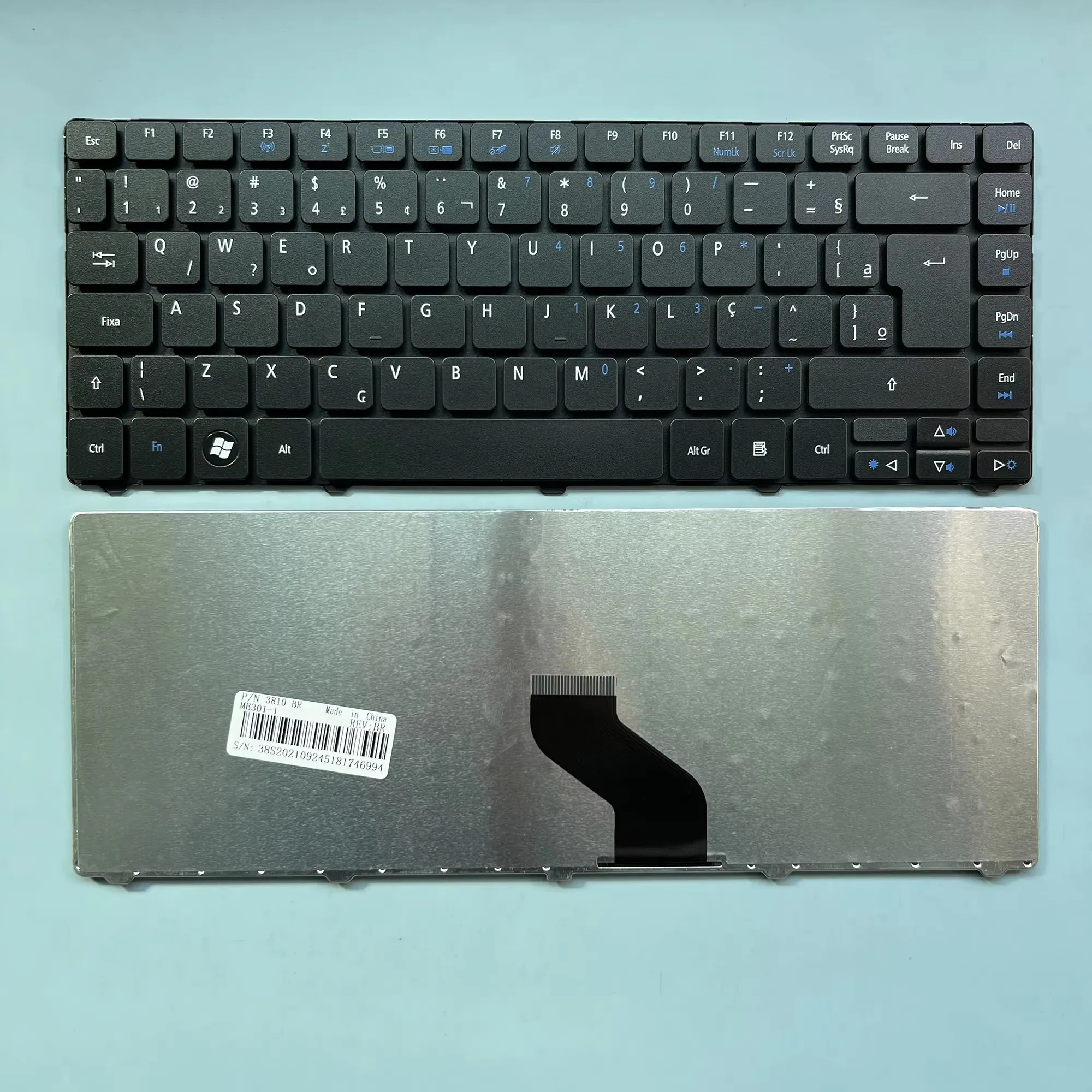 XIN Brazilian Keyboard For ACER Aspire 3810 3810T 4743G 4750G 4736 4739Z 4820TG 4740G 4741G 4743G Laptop