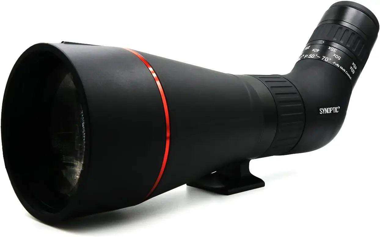 Lunette de repérage ED 20-60x80 - Verre triple ED, grossissement variable 20-60x, portée HD étanche et antibuée