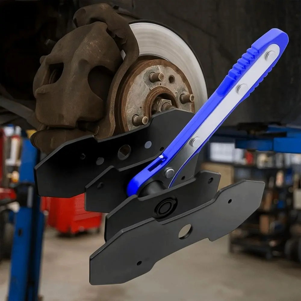 

Universal Design Ratchet Brake Piston Spreader Disassembly Tools Portable Size Brake Piston Reset Tool Press Function