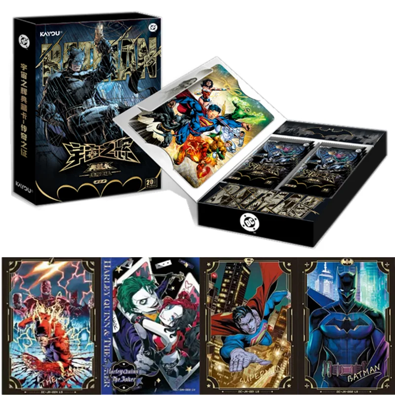 

KAYOU Genuine DC Comic Legend: Verification Universe Radiance Collection Card Marvel Hero Anime Collection Card Kids Toys Gift