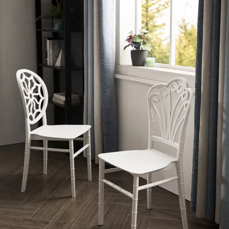 Modern Plastic Wedding Event Chairs Fabric Hotel Dining Banquet Chair Party Restaurant Dance Hall