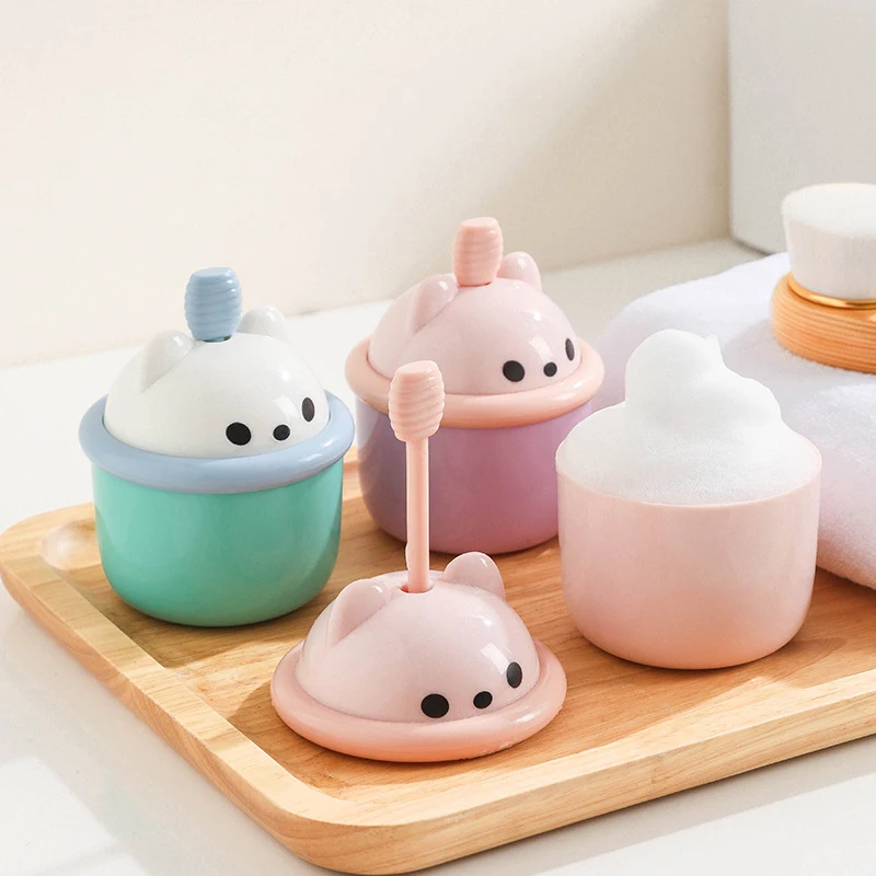 1 ชิ้น โฟมล้างหน้า ถ้วยทำฟอง สำหรับอาบน้ำ แชมพู โฟมล้างหน้า เหมาะสำหรับทำความสะอาดผิวหน้า อุปกรณ์ดูแลผิวหน้า เครื่องทำฟอง