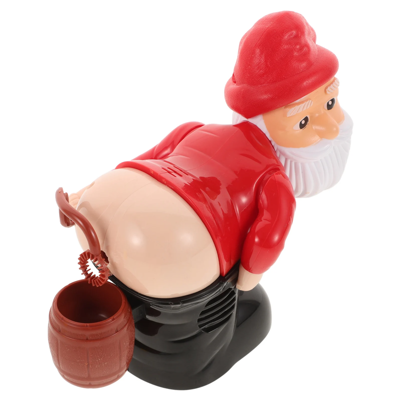 

Santa Claus Bubble Machine Fart Blowing Kids Christmas Gift Outdoor Fun Lawn Mower Garden Statue Halloween Bubble