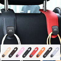 Car Seat Back Hook Auto Fastener Handbag Organizer Hanger For Infiniti Q50 FX35 Q30 G37 Q70 QX70 G35 Q60 QX50 QX60 QX80 QX30 JX3