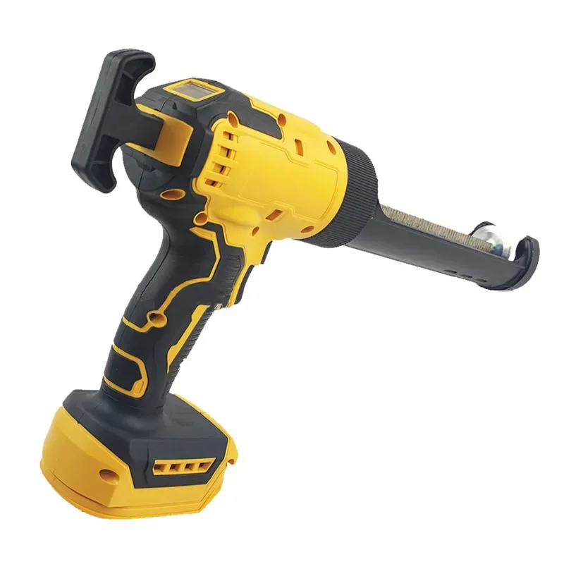 

Силиконовый пистолет с 6 регулируемыми скоростями, LED-подсветкой, беспроводной, для аккумулятора 20В, для работы со стеклом, электрический.