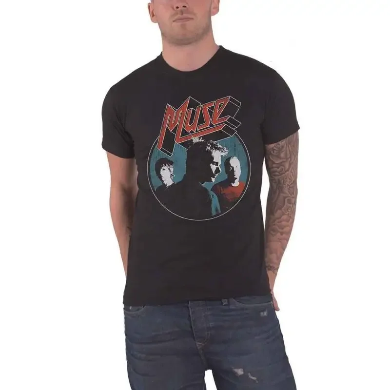 Muse T Shirt Get Down Bodysuit Band Logo New Official Mens Black