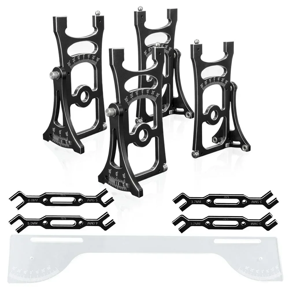 1 set di righelli di regolazione da 17 mm per trxs 1/8 Rally Short Truck 1/7 Auto fuoristrada elettrica