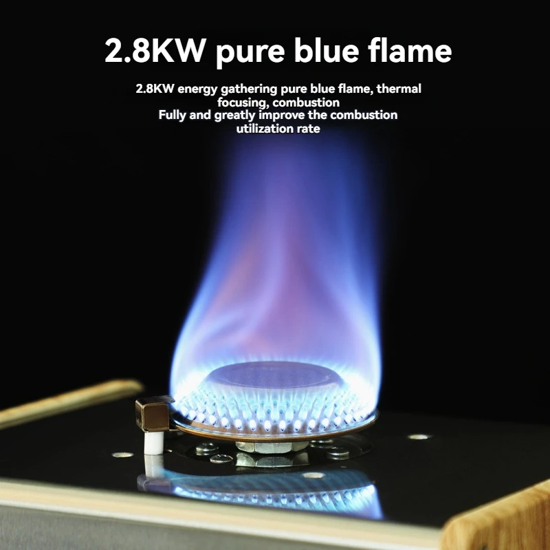 

Outdoor Card Stove Camping Hiking Camping Gas Stove Portable Barbecue Magnetic Suction Gas Stove