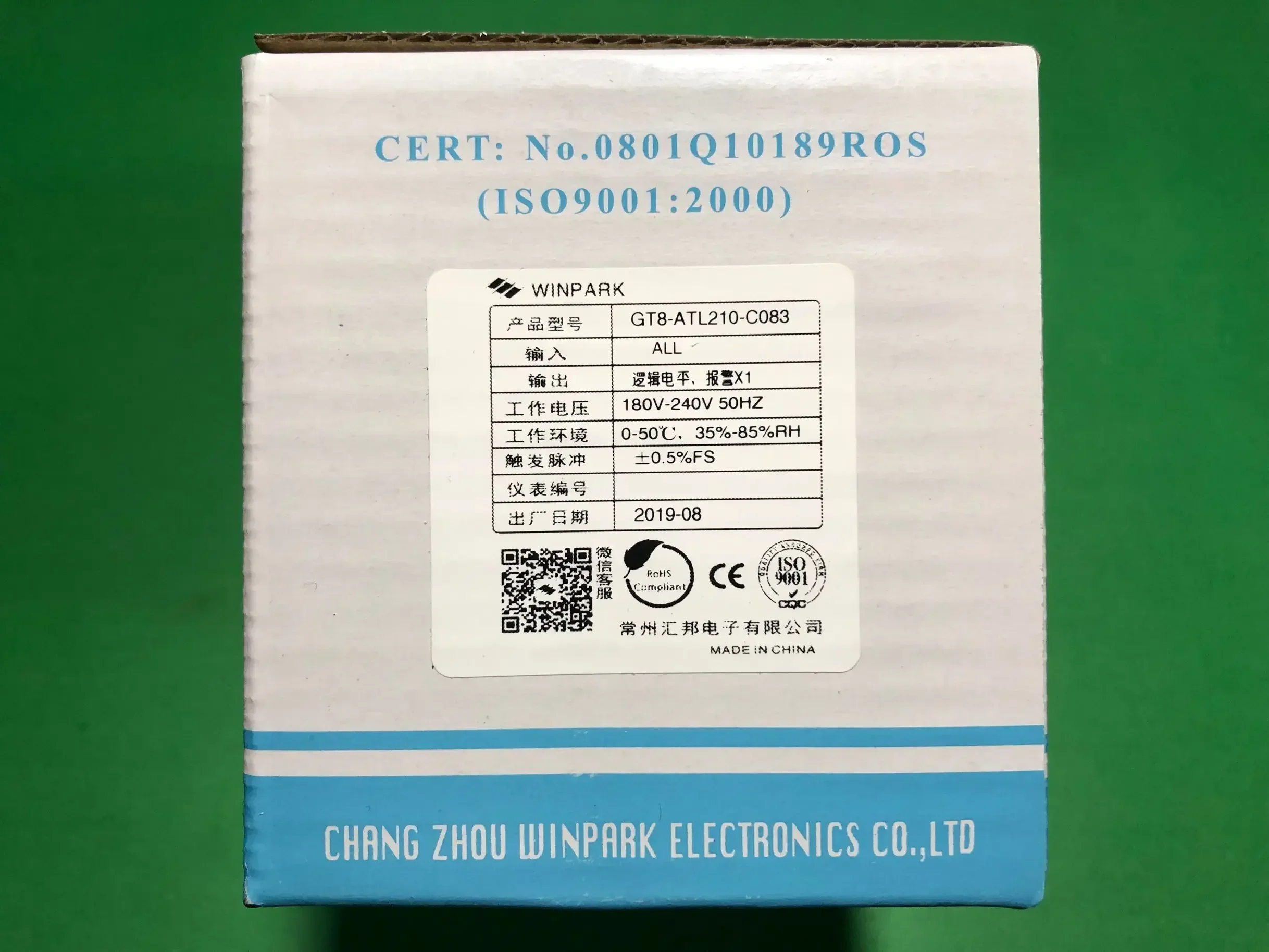 GT8-ATL210 201 220 Temperature controller WINPARK Temperature controller GT8 universal input