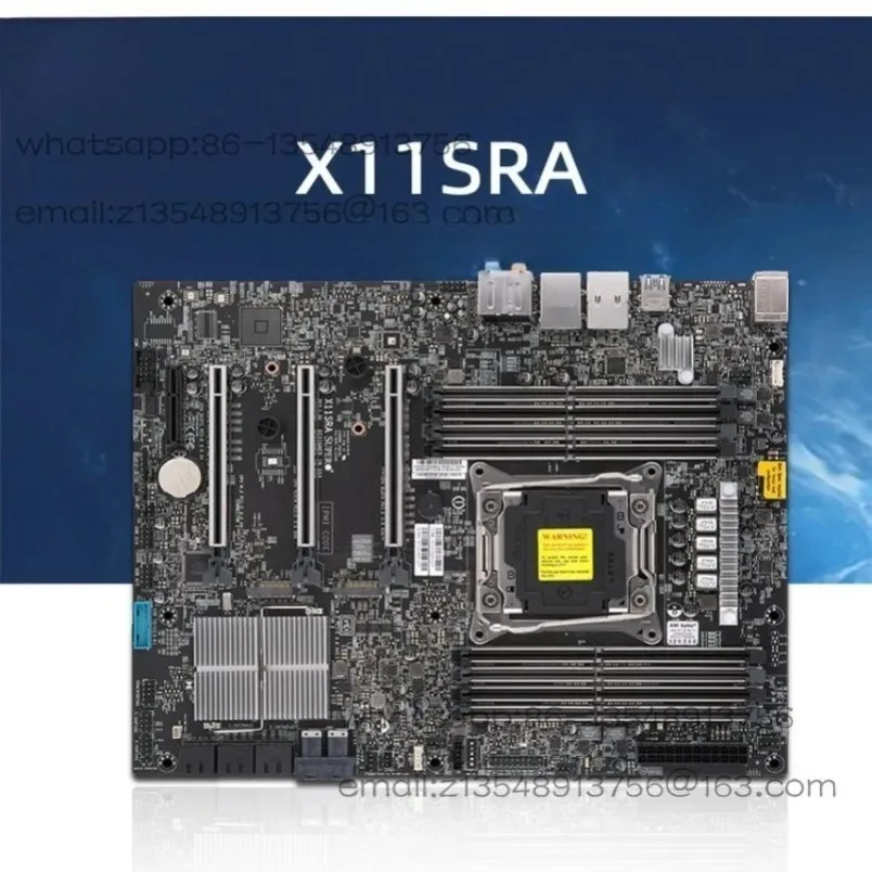 

Spot X10SRA-F/X9SRA/X11SRA-F main board C612 chip 4 * PCI-E 16X support IPMI
