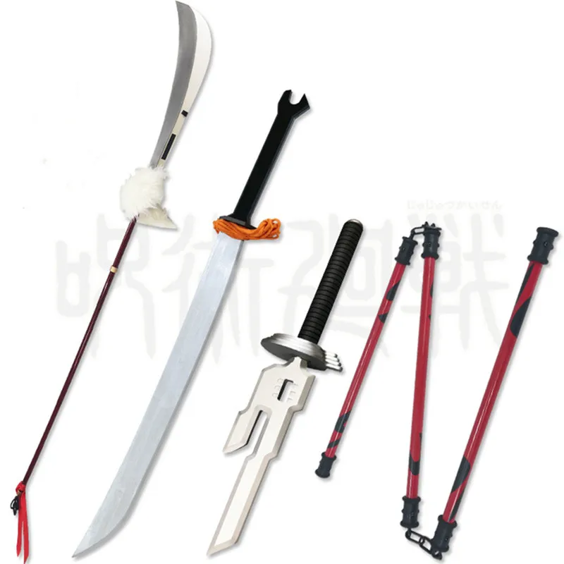 Cosplay Props Jujutsu Kaisen Fushiguro Toji Zenin Maki Ninja Katana floating cloud sansetsukon Jujutsu Tools Weapon toy gift