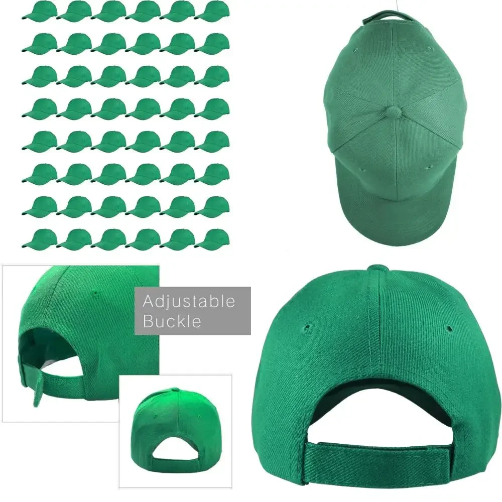 قبعات بيسبول عادية بحزام قابل للتعديل للرجال - طراز جلانتي، خيارات أغطية الرأس المريحة والمتعددة الاستخدامات