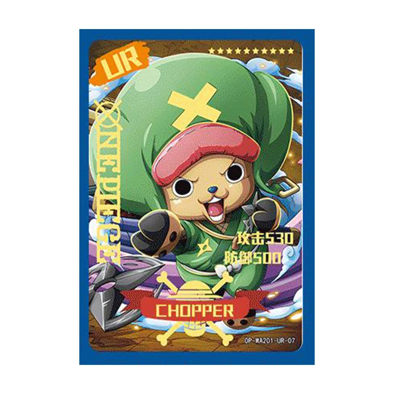 Anime ONE PIECE Rare UR Reflections Flash Cards Burukku Chopper Franky Usopp Toys for boys Collectible Cards Birthday Gifts