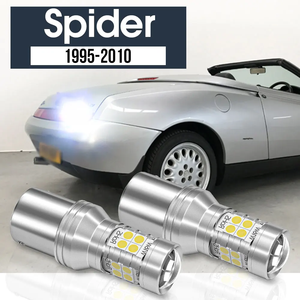 

2x LED Backup Light Reverse Lamp Blub Canbus Accessories For Alfa Romeo Spider 1995-2010 2002 2003 2004 2005 2006 2007 2008 2009