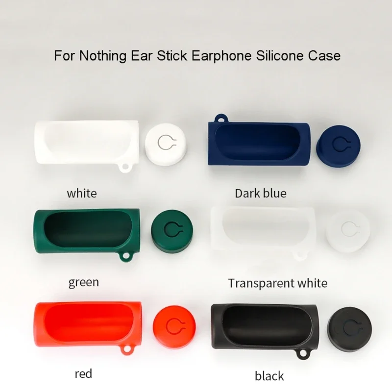 Headphone Shockproof-Housing Skin-friendly Cover for Nothing Ear Stick Washable Shells Protect Non-slip Impact-resistant