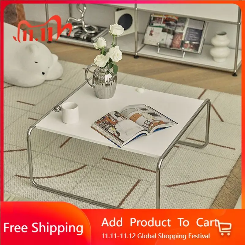 

Nordic Living Room Coffee Table Modern Aesthetic Minimalist Standing Coffee Table Bedroom Small Mesas Bajas Postmodern Furniture