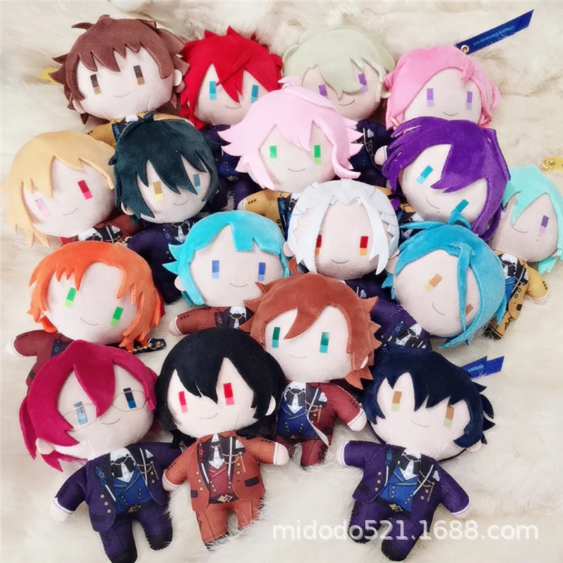 14cm Ensemble Stars Plush Doll Kagehira Mika Sakuma Rei Tomoe Hiyori Amagi Rinne Saegusa Ibara Itsuki Shu Stuffed Toys Kids Gift