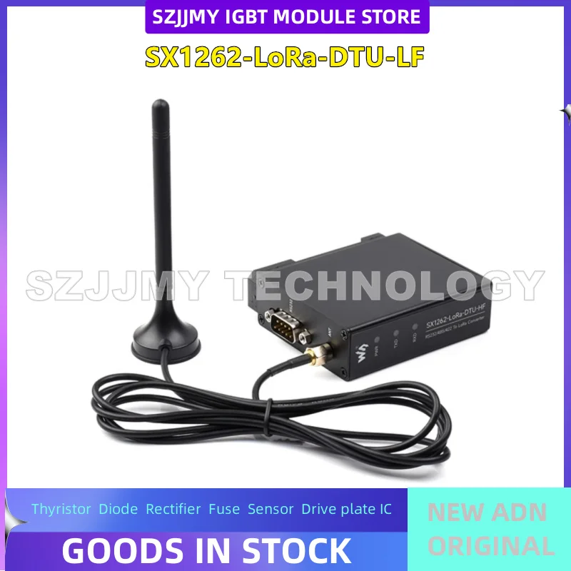 Rail type LoRa data transmission terminal DTU RS232/RS485/RS422 to LoRa SX1262 LF HF  NEW ORIGINAL IN STOCK
