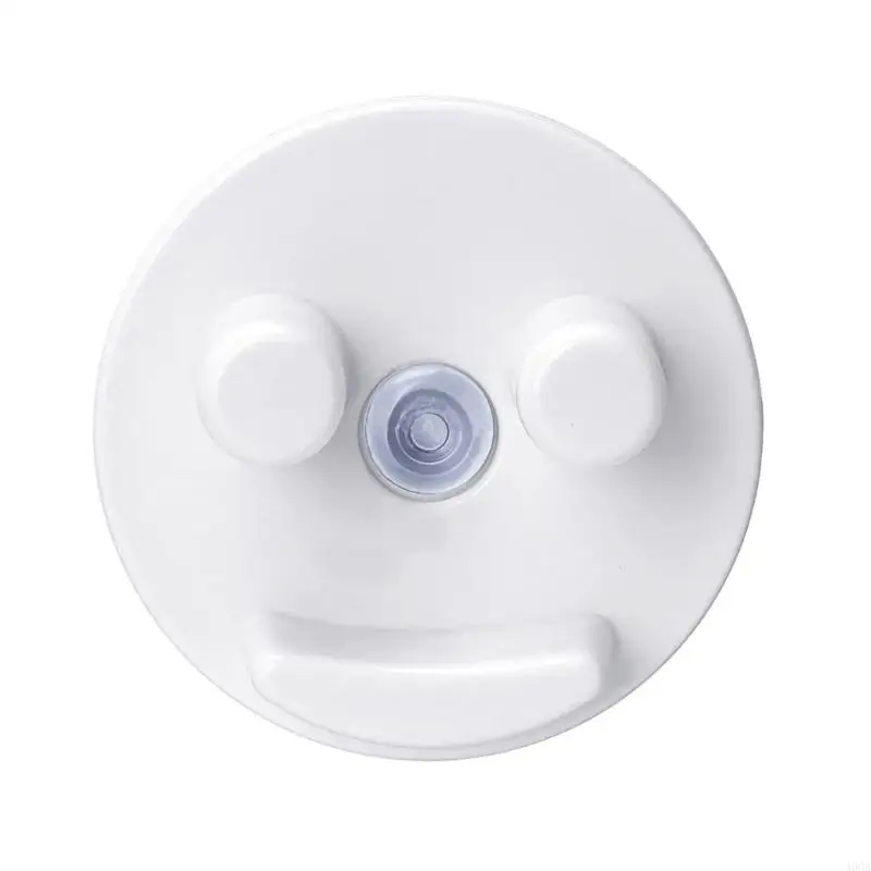 

400A Sponge Holder Suction Cup Smiling Face Sponge Holders for Kitchen Sink Bathroom