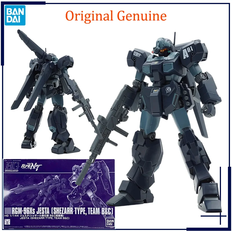 

Оригинальная оригинальная модель HGUC 1/144 RGM-96X JESTA SHEZARR TYPE TEAM A PB Limited Bandai Аниме модели игрушки экшн-фигурки подарки для мальчиков детей