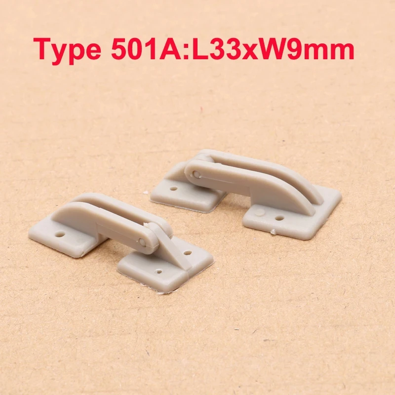 12PCS Multi-purpose Hatch Hinges Holding Mounting Base Cockpit Wing Connection Hinges DIY Accessories for RC Fixed Wing Airplane