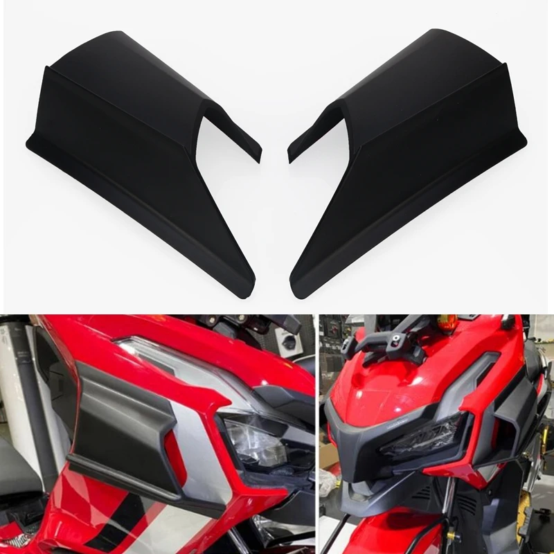 

Motorcycle Front Side Spoiler Front Pneumatic Fairing Side Wing Protector For ADV150 ADV 150 2019-2023