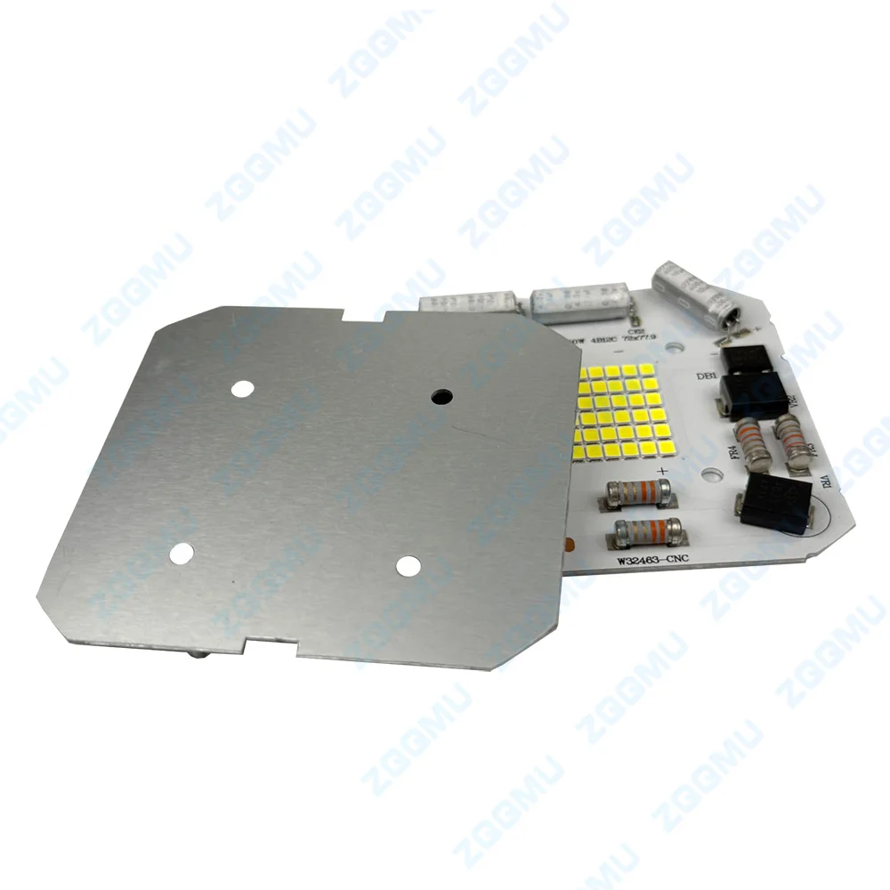 1 Piece DOB LED 50W Module AC 110-220V High Power Driver LED Light Source Projection LED Light Panel 3000K/6000K